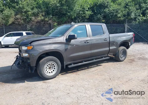 2021 Chevrolet Silverado 1500 4Wd Standard Bed Wt from USA, damaged, VIN 3GCPYAEK1MG171848
